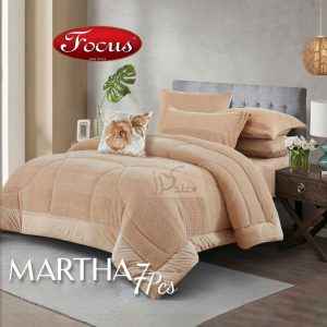 FOCUS® Martha Fur Winter King Size Comforter