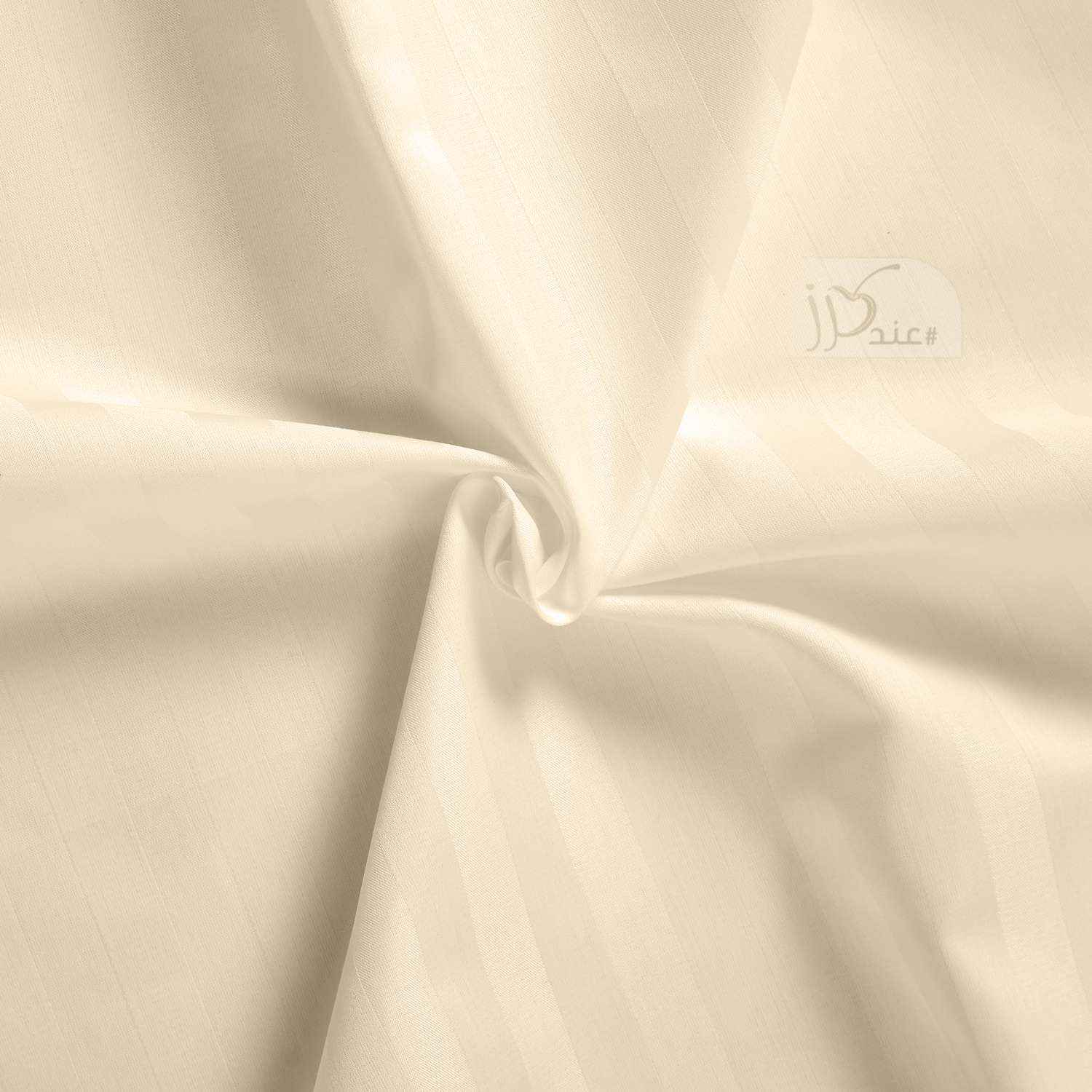 طقم شرشف سرير مطاط مخطط مجوز 200x200سم، 3 قطع