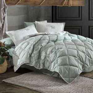 Floral Print 100% Cotton Turkish Comforter