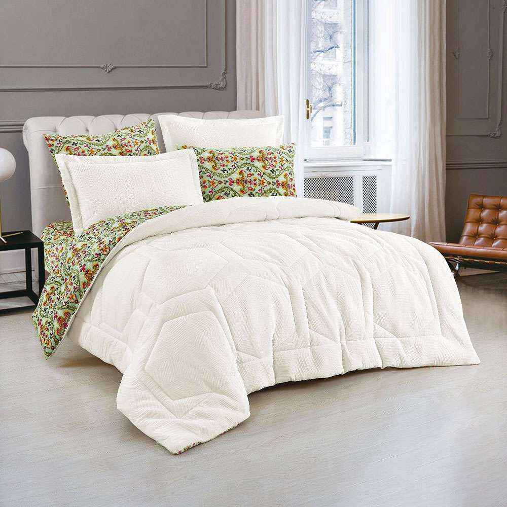 طقم لحاف شتوي بوجهين