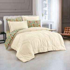 طقم لحاف شتوي بوجهين