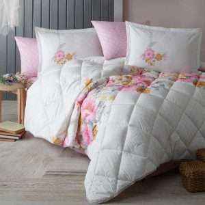 طقم لحاف مورد قطن تُركي مجوز 6 قطع