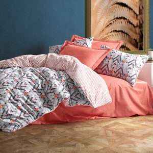 Patterned 100% Cotton Turkish Comforter