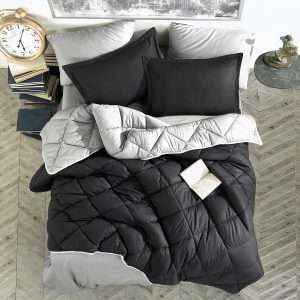 Reversible 100% Cotton Turkish Comforter