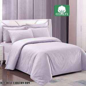 طقم لحاف ريتز كارلتون فندقي قطن %100 مجوز،7 قطع
