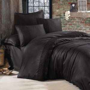 طقم لحاف عرايسي قطن ستان مطرز 8 قطع