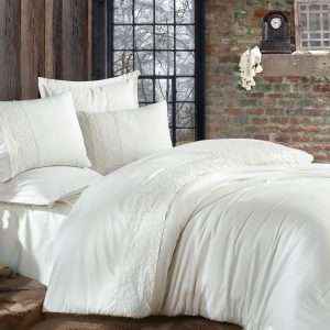 Bridal Embroidered Cotton100% (Satin Deluxe) Comforter 8 Pcs set