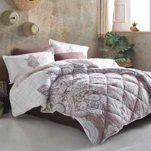 Patterned 100% Cotton Turkish Comforter