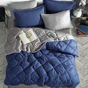 Reversible 100% Cotton Turkish Comforter