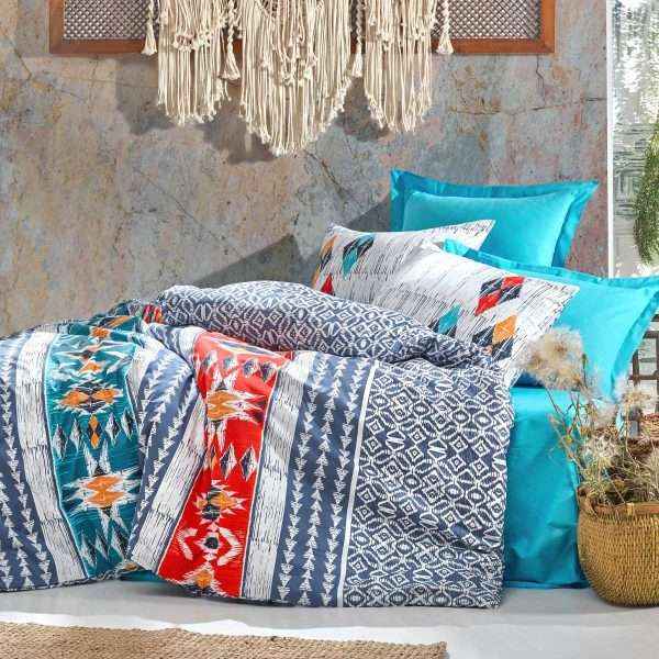 Patterned 100% Cotton Turkish Bedding Set