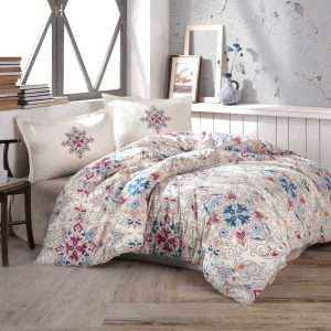 Patterned 100% Cotton Turkish Comforter