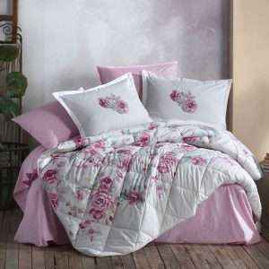 طقم لحاف مورد قطن تُركي مجوز 8 قطع