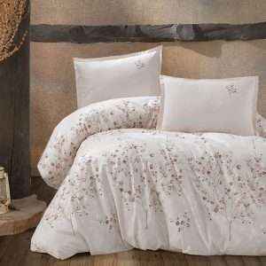 Floral Print 100% Cotton Turkish Comforter