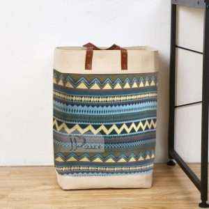 سلة غسيل قابلة للطيّ, كتان