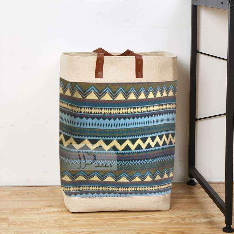 سلة غسيل قابلة للطيّ, كتان