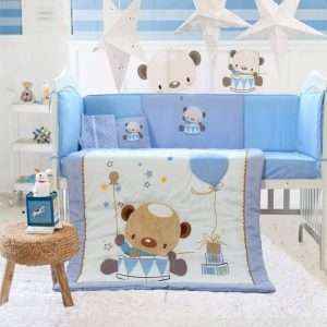 أطقم لحف بيبي 7 قطع للأطفال حديثي الولادة