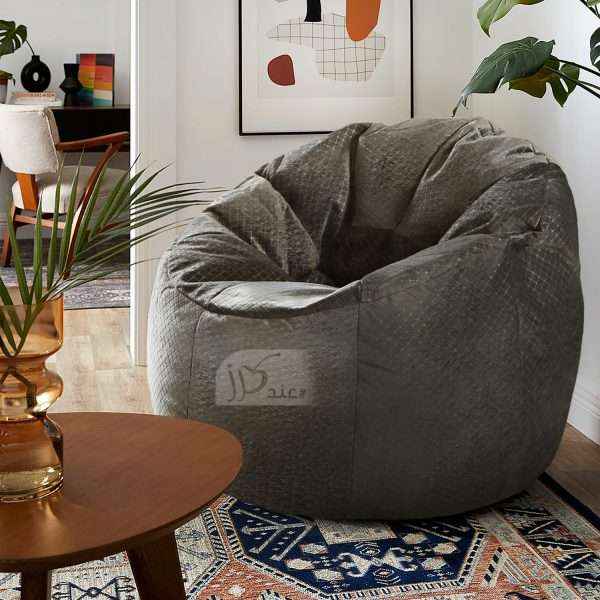 Bean Bags-Velvet-textured _Iceberg