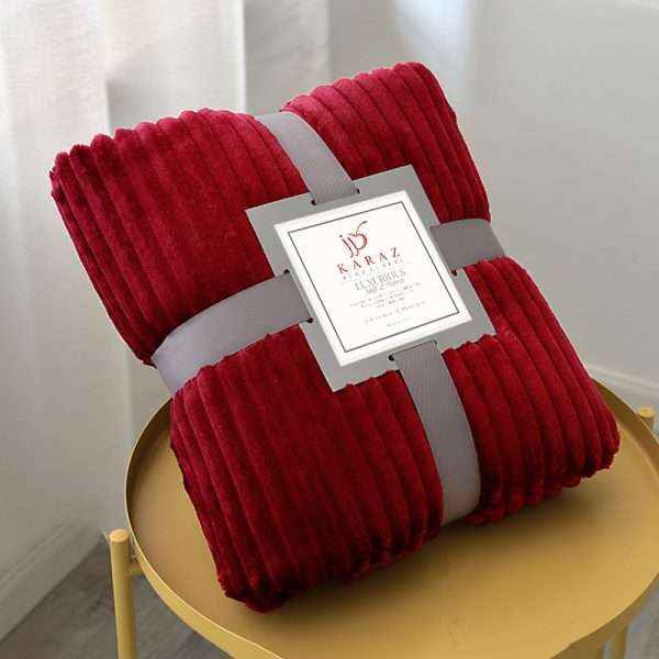 Fleece-Reversible-Plush-Double-Blanket, Red_01