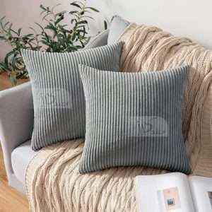 غطاء وسادة كوردروي