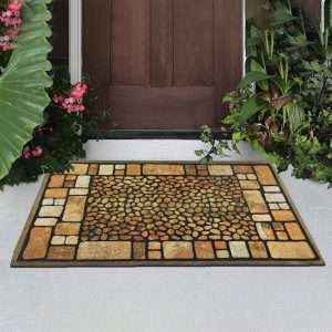 دعّاسة مدخل بتصميم ثلاثي الأبعاد -50x80 سم