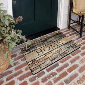 دعّاسة مدخل بتصميم ثلاثي الأبعاد -57x77 سم