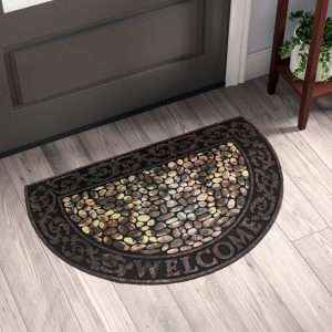 دعّاسة مدخل بتصميم ثلاثي الأبعاد - 77x57 سم