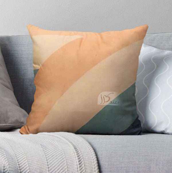 غطاء وسادة مُخمل بألوان الباستيل