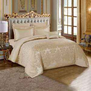 طقم لحاف فاخر من الجاكار مجوز 7 قطع