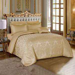 طقم لحاف فاخر من الجاكار مجوز 7 قطع