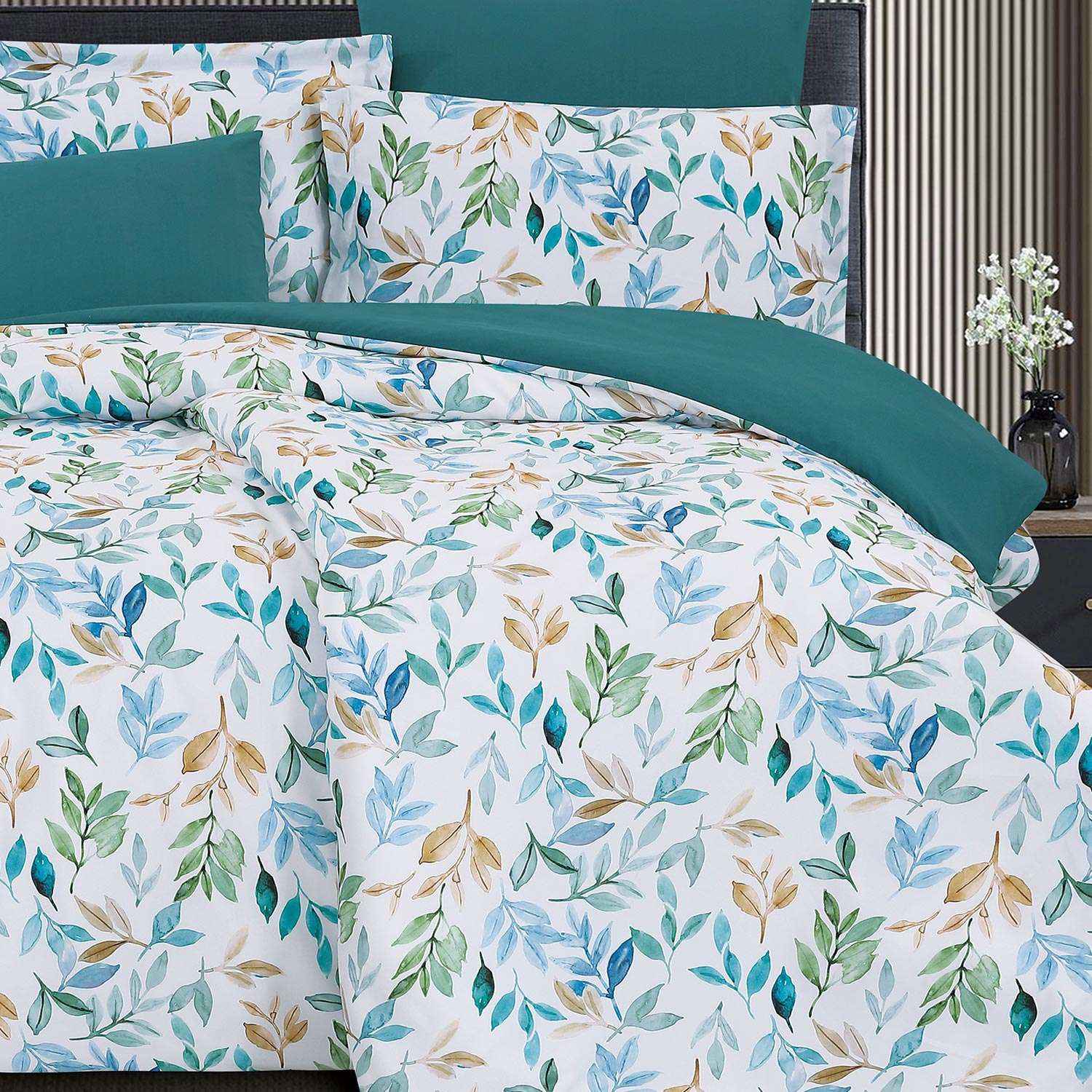 Patterned Comforter Twin 4 Pieces Set