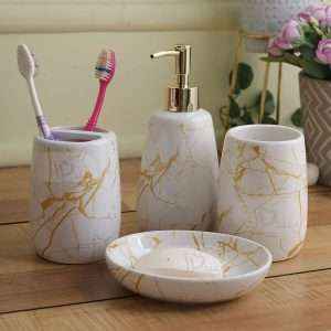 Bathroom Accessories 4 Pieces Set