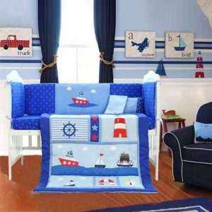 أطقم لحف بيبي 7 قطع للأطفال حديثي الولادة