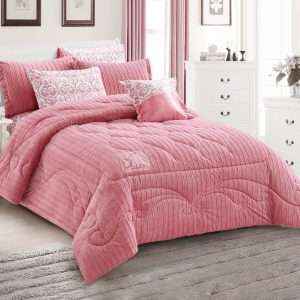 Fur Winter King Size Comforter 7 PCS Set