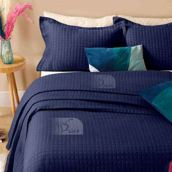 Quilt-Set-Lightweight-Bed spread Navy