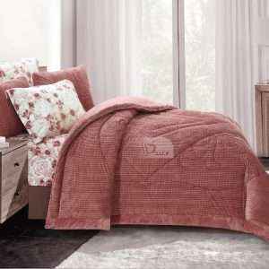 Fur Winter King Size Comforter 7 PCS Set, Somo