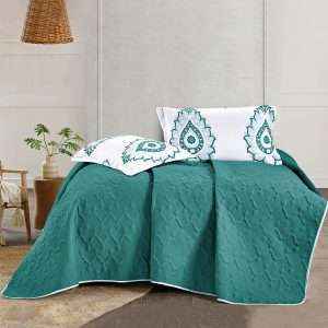 طقم لحاف صيفي خفيف مضغوط مبطن