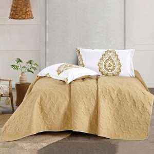 طقم لحاف صيفي خفيف مضغوط مبطن