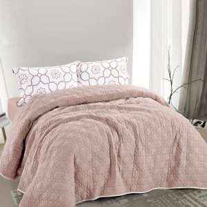 طقم لحاف صيفي خفيف مضغوط مبطن