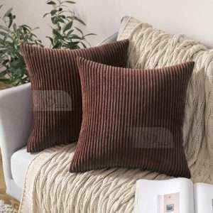 غطاء وسادة كوردروي