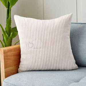 غطاء وسادة كوردروي