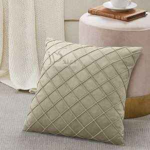 غطاء وسادة مُخمل بدون حشوة - 40x40 سم