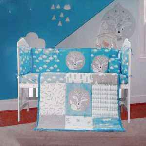 أطقم لحف بيبي 7 قطع للأطفال حديثي الولادة