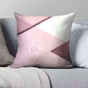 غطاء وسادة مُخمل بطبعات