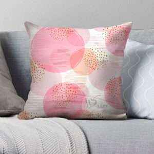 غطاء وسادة مُخمل بطبعات