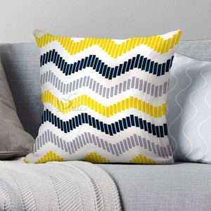 غطاء وسادة مُخمل بطبعات