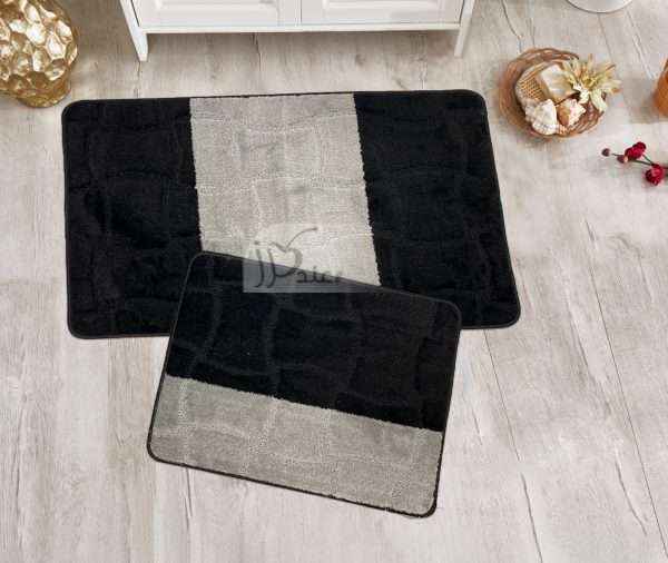 Rectangular 100% Polypropylene 2 piece Bath Rug Set