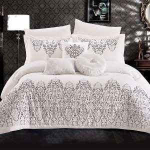 Jacquard Comforter King Size 9-Piece Set