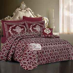 Jacquard Comforter King Size 7-Piece Set