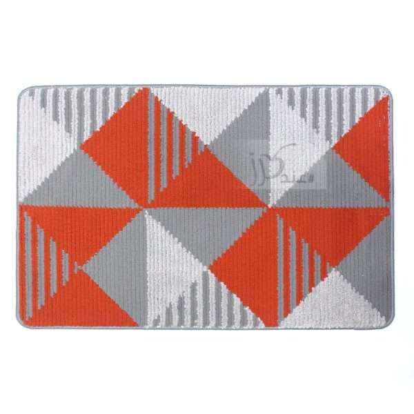 Retro Waterproof Bath Mat Soft Polyester Absorbent Anti-Slip (60X90cm)