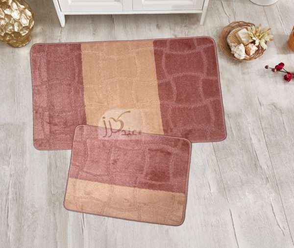 Rectangular 100% Polypropylene 2 piece Bath Rug Set
